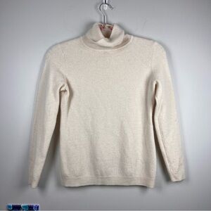 Charter Club Cream Turtleneck Sweater
